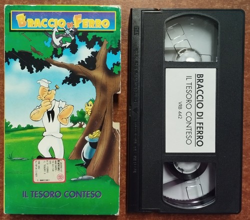 Vhs braccio ferro - vhs, il