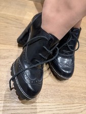 Tacchi Neri Calze Collant Non Nuove Donna