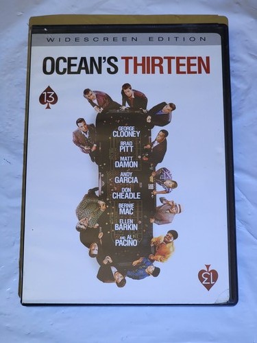 Ocean thirteen dvd - ocean's,
