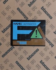 Cartello Avvertimento Faac