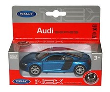 AUDI R8 COUPE V10 2009 in blu