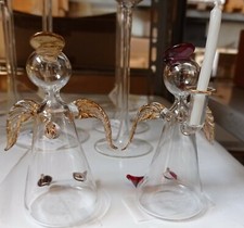 due angioletti in vetro