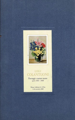 Luigi colantuoni paesaggi e - -,