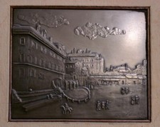 Quadro in rilievo su lastra