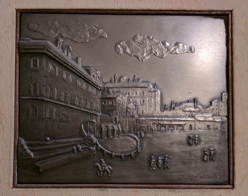 Quadro rilievo lastra - quadro, su