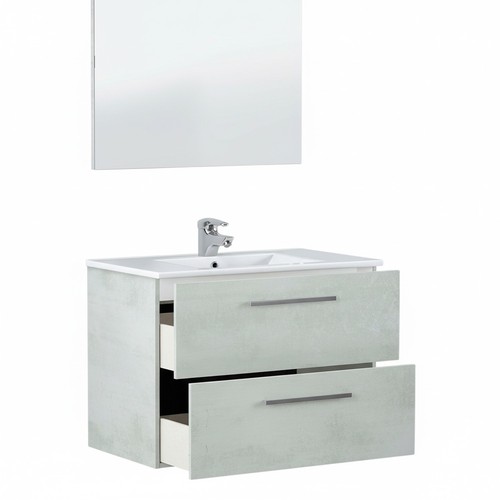 Mobiletto bagno sospeso - , con