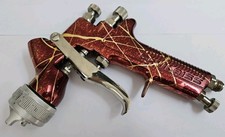 Pistola a spruzzo Devilbiss GTI 1.4 edizione limitata con aircap 110 + tazza pistola a spruzzo nuova
