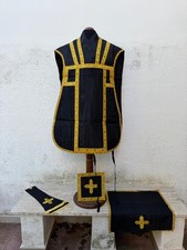 paramenti sacri antichi - pianeta, stola, manipolo, velo, borsa da requiem