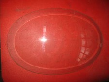 Vetro faro ovale acetilene