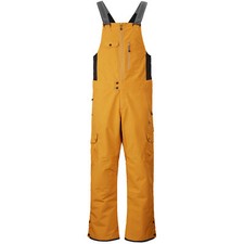 Picture Testy Bib Pantaloni Sci Uomo Salopette da Snowboard Invernali Braun