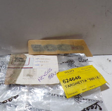 TARGHETTA SINISTRA "500 IE" PER PIAGGIO GILERA NEXUS 500 IE (624646)