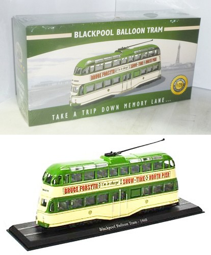 Modellino metallo tram - in,