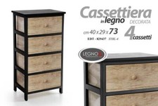 CASSETTIERA 4 CASSETTI