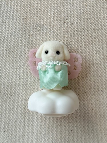 Baby flora rabbit sylvanian - flora,