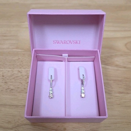 Orecchini goccia swarovski - a,
