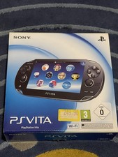PS VITA Sony OLED PCH-1004 Nero Crystal Black Completa di tutto