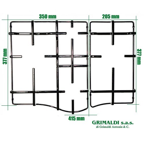 Kit griglie per - per, piano