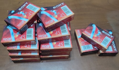 Videocassette sony vhs - vhs, c