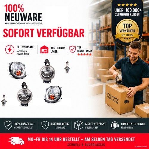 Set fari anteriori halogen - fari, h4
