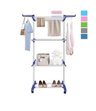 Stendibiancheria verticale stendino richiudibile torre 3 livelli ruote