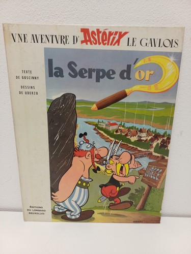 Astérix serpe t2 - astérix, d'or