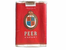 Pacchetto  vuoto di sigarette anni 50-60 PEER Export