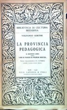 LA PROVINCIA PEDAGOGICA GOETHE