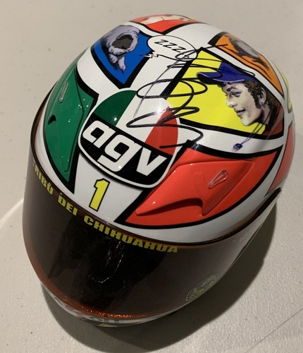 Casco valentino rossi - valentino, firmato
