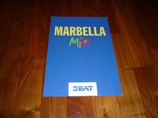 Seat Marbella MIO Prospekt Brochure Depliant Folleto 08/1993