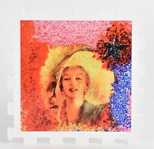 OMAR RONDA ( Portula Biella 1947 - 2017) Opera MARILYN FROZEN Stampa UV su Fx