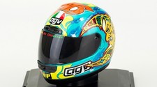 Valentino Rossi 1999 Casco AGV Scala 1:5  Modellino Classe 250 Aprilia Numero 46