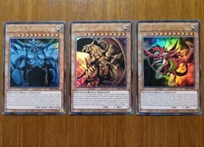 Divinità Egizie Slifer + Obelisk + Drago Alato di Ra in ITALIANO - Yu Gi Oh - 