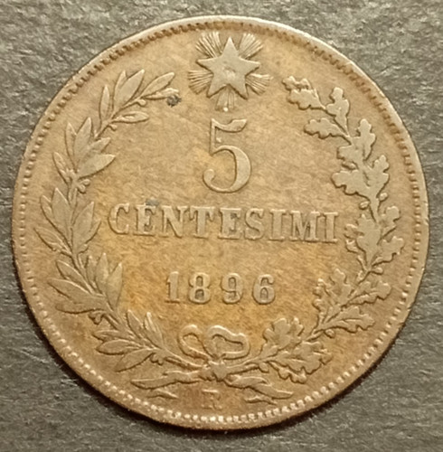 Centesimi lire valore 1896 - centesimi,