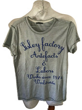 Sisley maglia cotone bambino t-shirt trikot jersey size 13-14 anni