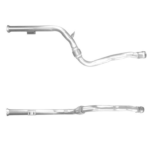 Tubo gas scarico per mercedes - tubo,