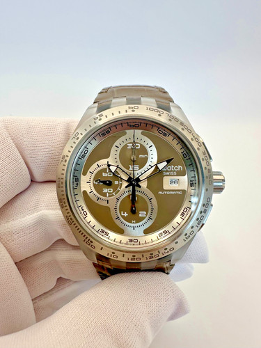 Swatch right track grey irony - track,
