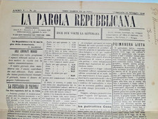 1912  COSENZA "LA PAROLA
