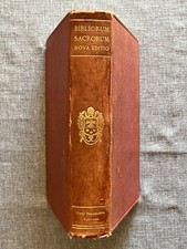 Bibbia Vulgata Clementina - Bibliorum Sacrorum iuxta Vulgatam Clementinam - 1929