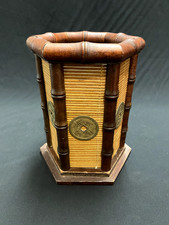 PORTA LUME IN BAMBU BASE IN