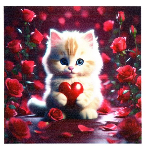 Serviettes papier chat - en,