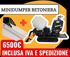 Minidumper Dumper Betoniera