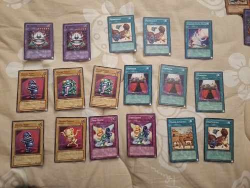 Lotto carte ojama - lotto, 17