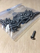 VITE ACCIAIO INOX 4X15 PLASTICA LEGNO TESTA CILINDRICA BOMBATA INSERTO PZ2 40PZ