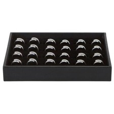 Covered Psalm 91 Kingdom Wrapped Ring Filled Display 24 pcs Sizes 5-9 Adjustable