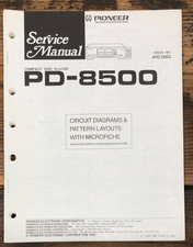 Pioneer PD-8500 Lettore CD