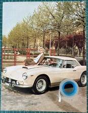 Rara Pubblicità FERRARI 400 Superamerica Passo Corto Pininfarina del 1961