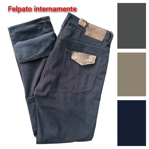Pantalone uomo felpato - in, pile
