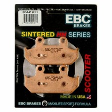 Coppia pastiglie freno posteriori EBC SFA412HH PER Suzuki Burgman 650 CC AN ABS