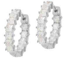 Diamonique Sterling Silver