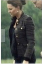 EUC WOMENS ZARA TWEED BLAZER L